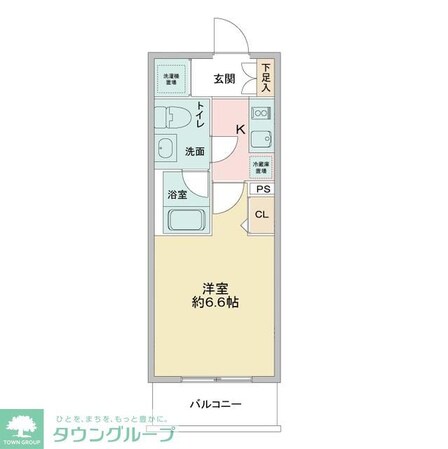 La Douceurお花茶屋IIの物件間取画像